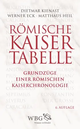 Eck / Kienast / Heil |  Römische Kaisertabelle | Buch |  Sack Fachmedien