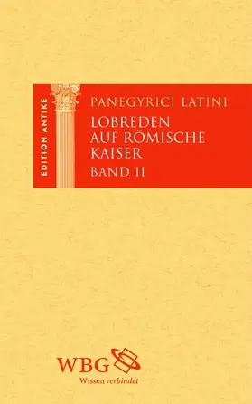 Baier / Brodersen / Hose |  Panegyrici Latini / Lobreden auf römische Kaiser | Buch |  Sack Fachmedien