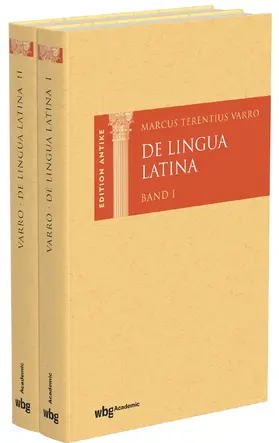 Varro / Pfaffel |  Marcus Terentius Varro: De Lingua Latina (2 Bände) | Buch |  Sack Fachmedien