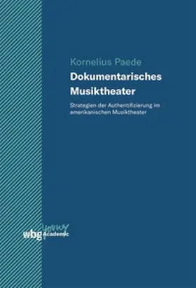 Paede |  Dokumentarisches Musiktheater | eBook | Sack Fachmedien
