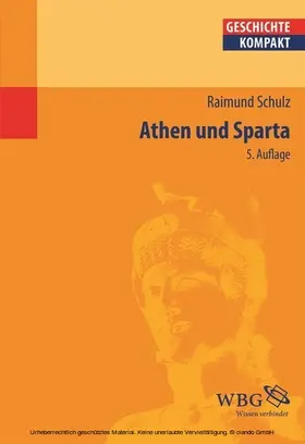 Schulz |  Schulz, Athen und Sparta | eBook | Sack Fachmedien