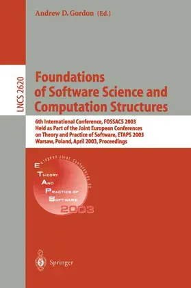 Gordon |  Foundations of Software Science and Computational Structures | Buch |  Sack Fachmedien