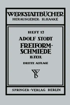 Stodt |  Freiformschmiede | Buch |  Sack Fachmedien