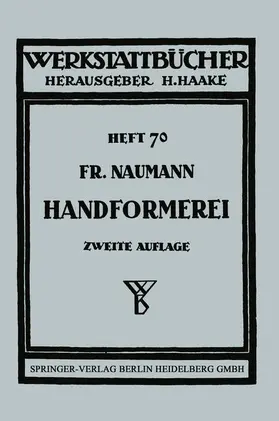 Naumann |  Handformerei | Buch |  Sack Fachmedien