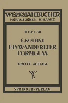 Kothny |  Einwandfreier Formguß | Buch |  Sack Fachmedien