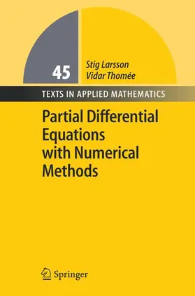 Thomee / Larsson | Partial Differential Equations with Numerical Methods | Buch | 978-3-540-01772-1 | sack.de