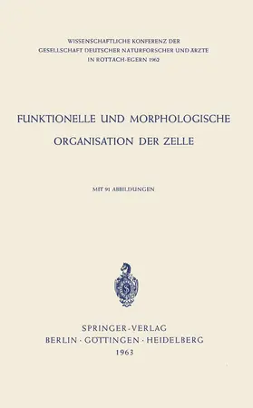 Karlson |  Funktionelle und Morphologische Organisation der Zelle | Buch |  Sack Fachmedien