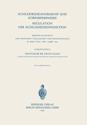  Schilddrüsenhormone und Körperperipherie. Regulation der Schilddrüsenfunktion | Buch |  Sack Fachmedien