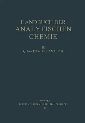 Kraft |  Elemente der Vierten Hauptgruppe II · IV Germanium · Blei | Buch |  Sack Fachmedien