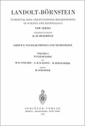 Schopper / Collard / Elton |  Nuclear Radii / Kernradien | Buch |  Sack Fachmedien