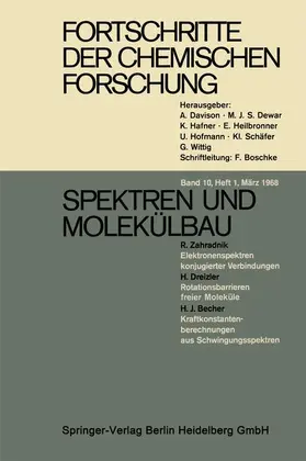 Davison / Dewar / Hafner |  Fortschritte der Chemischen Forschung | Buch |  Sack Fachmedien
