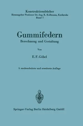 Göbel / Kollmann |  Gummifedern | Buch |  Sack Fachmedien