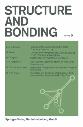 Hemmerich / Jørgensen / Neilands |  Structure and Bonding | Buch |  Sack Fachmedien