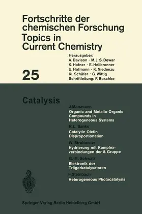  Catalysis | Buch |  Sack Fachmedien