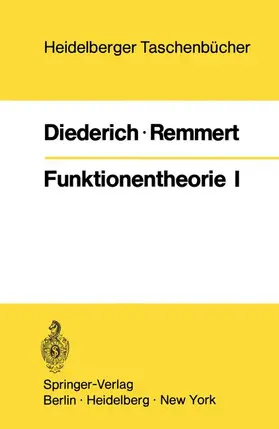 Remmert / Diederich |  Funktionentheorie I | Buch |  Sack Fachmedien