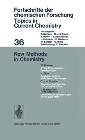 Bremser / Suhr / Schrötter |  New Methods in Chemistry | Buch |  Sack Fachmedien