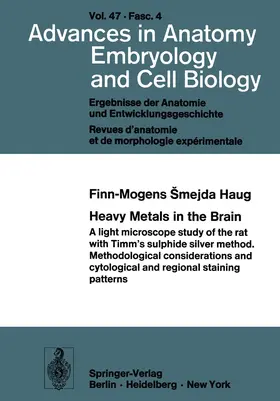 Smejda Haug |  Heavy Metals in the Brain | Buch |  Sack Fachmedien
