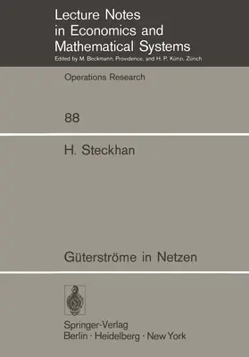 Steckhan |  Güterströme in Netzen | Buch |  Sack Fachmedien
