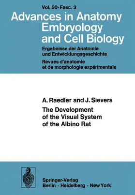 Raedler / Sievers |  The Development of the Visual System of the Albino Rat | Buch |  Sack Fachmedien