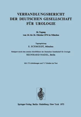 Nagel |  Verhandlungsbericht der Deutschen Gesellschaft für Urologie | Buch |  Sack Fachmedien