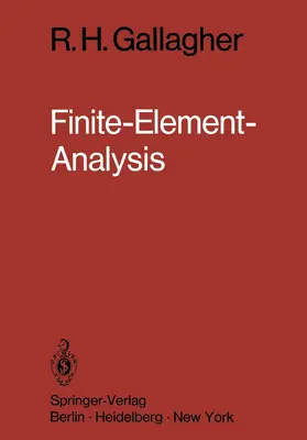Gallagher |  Finite-Element-Analysis | Buch |  Sack Fachmedien