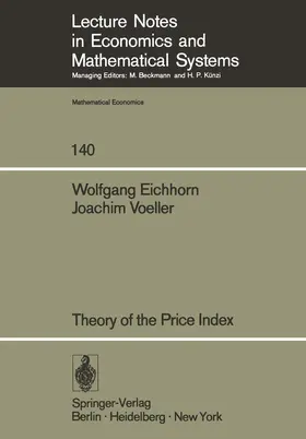 Eichhorn / Voeller |  Theory of the Price Index | Buch |  Sack Fachmedien
