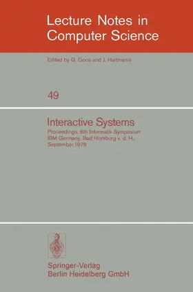 Blaser / Hackl |  Interactive Systems | Buch |  Sack Fachmedien