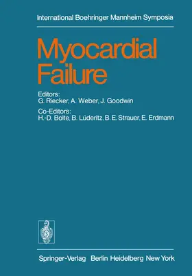 Riecker / Weber / Goodwin |  Myocardial Failure | Buch |  Sack Fachmedien