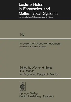 Strigel |  In Search of Economic Indicators | Buch |  Sack Fachmedien