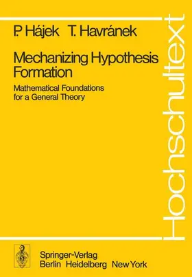 Havranek / Hajek | Mechanizing Hypothesis Formation | Buch | 978-3-540-08738-0 | sack.de