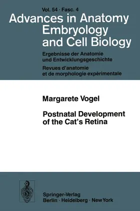 Vogel |  Postnatal Development of the Cat's Retina | Buch |  Sack Fachmedien