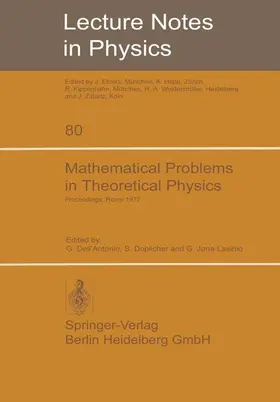 Dell-Antonio / Jona-Lasinio / Doplicher |  Mathematical Problems in Theoretical Physics | Buch |  Sack Fachmedien