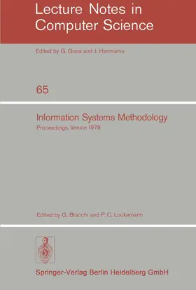 Bracchi / Lockemann |  Information Systems Methodology | Buch |  Sack Fachmedien