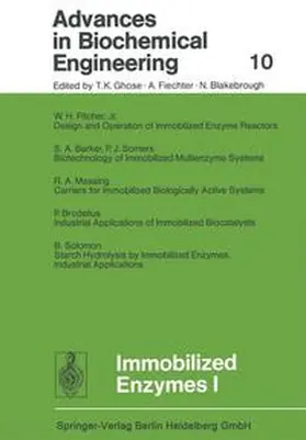 Ghose / Fiechter / Blakebrough |  Immobilized Enzymes I | Buch |  Sack Fachmedien