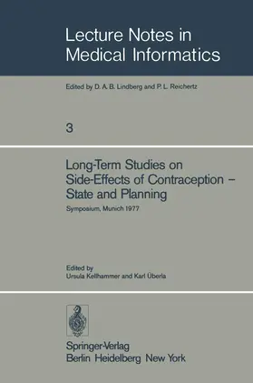 Kellhammer / Überla |  Long-Term Studies on Side-Effects of Contraception - State and Planning | Buch |  Sack Fachmedien