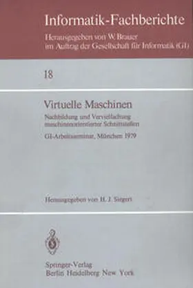 Siegert |  Virtuelle Maschinen | Buch |  Sack Fachmedien