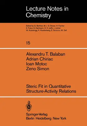 Balaban / Simon / Chiriac |  Steric Fit in Quantitative Structure-Activity Relations | Buch |  Sack Fachmedien