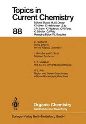 Rüchardt / Effects / Birkofer |  Organic Chemistry | Buch |  Sack Fachmedien