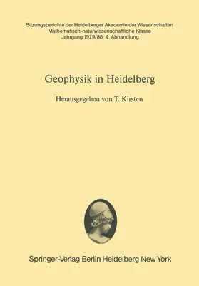 Kirsten |  Geophysik in Heidelberg | Buch |  Sack Fachmedien