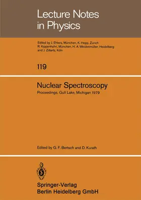 Bertsch / Kurath |  Nuclear Spectroscopy | Buch |  Sack Fachmedien