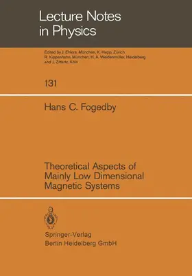 Fogedby |  Theoretical Aspects of Mainly Low Dimensional Magnetic Systems | Buch |  Sack Fachmedien