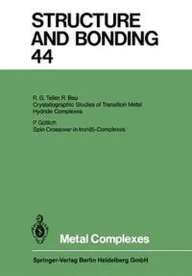 Duan / Gade / Parkin |  Metal Complexes | Buch |  Sack Fachmedien