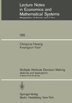 Hwang / Yoon |  Multiple Attribute Decision Making | Buch |  Sack Fachmedien