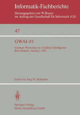 Siekmann |  GWAI-81 | Buch |  Sack Fachmedien