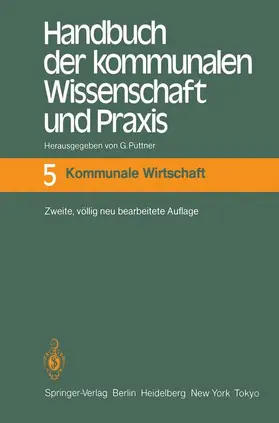 Püttner |  Handbuch der kommunalen Wissenschaft und Praxis | Buch |  Sack Fachmedien