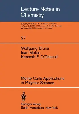 Bruns / O'Driscoll / Motoc |  Monte Carlo Applications in Polymer Science | Buch |  Sack Fachmedien
