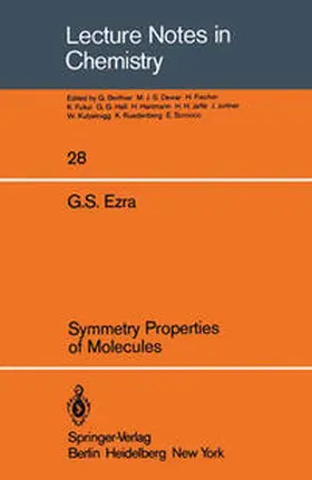 Ezra |  Symmetry Properties of Molecules | Buch |  Sack Fachmedien