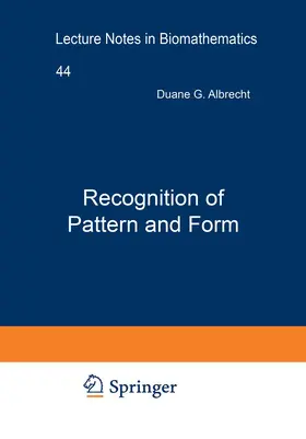 Albrecht | Recognition of Pattern and Form | Buch | 978-3-540-11206-8 | sack.de