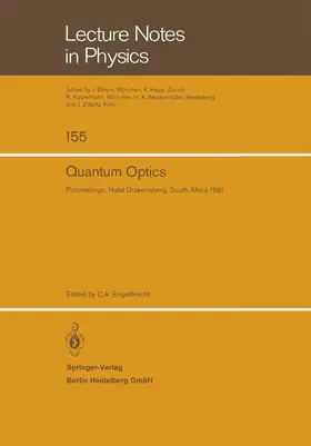 Engelbrecht |  Quantum Optics | Buch |  Sack Fachmedien