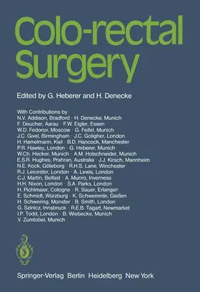 Heberer / Denecke |  Colo-rectal Surgery | Buch |  Sack Fachmedien